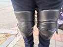 骑兵连（cavalry）冬季骑行摩托车护膝电动车保暖护腿男女护具防风防寒装备 短款 实拍图