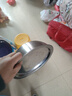 【不锈钢】带盖和面盆厨房烘焙家用洗菜打蛋汤锅盆醒面盆料理盆 带刻度【23cm】配钢盖 实拍图