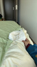 水星家纺二合一被子冬被 大豆子母被子冬季A类纤维被芯约7.2斤200*230cm白 实拍图