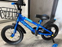 永久（FOREVER）儿童自行车男女童车小孩单车14寸脚踏车小学生宝宝平衡车蓝色 实拍图
