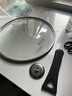 炊大皇 可立可视玻璃盖把手炒锅盖32cm 304不锈钢包边煎锅火锅蒸锅防爆 实拍图
