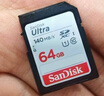 闪迪（SanDisk）128GB SD内存卡 U1 C10 至尊高速存储卡 读速140MB/s 全高清视频 数码相机理想伴侣 实拍图