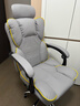 奥伦福特 电脑椅办公椅子电竞椅家用人体工学椅老板椅主播靠背椅皮革转椅 创意工学椅-灰+含乳胶垫【二代升级】 实拍图