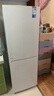 美的（Midea）180L+二门冰箱白色租房小型家用电冰箱风冷无霜两门小冰箱不串味租房不占地以旧换新MR-195WE 实拍图