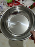 【不锈钢】和面盆厨房烘焙家用火锅盆洗菜打蛋汤锅盆醒面盆料理盆 32cm【热卖款】不锈钢 和面盆 实拍图