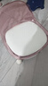 亚克力小凳子静音带万向轮儿童学步凳网红小椅子滑轮矮凳浴室凳 颜色随机【活动款】 实拍图