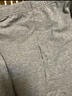 红豆内衣男秋衣秋裤纯色棉氨圆领薄款保暖内衣套装 岩石灰180 实拍图