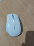 英菲克（INPHIC）M1二代无线蓝牙鼠标可充电办公轻音电量显示便携人体工学三模适用苹果惠普华为笔记本电脑ipad通用 【100%右手选这个+侧翼指托+光面】拿铁杏 实拍图
