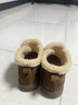 依思 Q（exull）勃肯鞋女加绒2025新款冬季软底保暖百搭雪地靴女一脚蹬懒人鞋女 卡其色 【3cm舒适保暖】 39 实拍图
