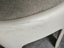 禧天龙加厚防滑耐磨家用餐椅板凳圆凳大号换鞋凳子软包凳冰河灰D-2139 实拍图
