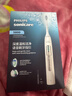飞利浦（PHILIPS）钻石智能语音导航电动牙刷 年货节礼物 情人节送情侣男生/女友 力度/漏刷提示 无缝设计HX5681金 实拍图