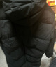 阿迪达斯（adidas）长款羽绒服男女同款鸭绒连帽保暖防风防钻绒潮流外套 M码 实拍图