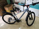 千里达（TRINX）M985ELITE山地自行车禧玛诺21速油压碟刹学生成人通勤上班单车 天空蓝- 21速 27.5*15寸 推荐:150-170cm左右 实拍图