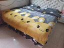 南极人牛奶绒被套被罩1.5米x2米单件冬季加绒被单珊瑚绒床上用品四件套 爱心箭【加厚牛奶绒 蓄热保暖】Q 150x200cm【单被套】 实拍图
