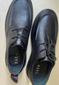 他她（TATA）商务休闲皮鞋男士黑色男鞋子软底爸爸鞋 黑色休闲（系带） 42 实拍图