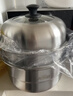 九阳（Joyoung）蒸锅不锈钢蒸锅家用炖汤蒸馒头包子鱼三层大容量汤锅28cm 实拍图
