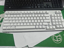 罗技（Logitech）灵砚系列 K868 三模客制化机械键盘 无线键盘 蓝牙键盘 客制化键盘 白色 实拍图