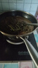 炊大皇 炒锅 304不锈钢炒菜锅煎锅 平底不粘炒锅32cm 可立可视盖不挑灶 实拍图