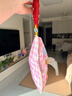 范爷家可爱纸巾挂袋布艺大容量便携抽纸袋汽车椅背家用壁挂洗脸巾收纳袋 实拍图