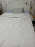 皇朝家私防钻绒系列 白鸭毛羽毛被 冬被 1800g 200*230cm 白色 实拍图