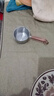 热油小锅泼油锅加厚不锈钢木柄防烫带刻度双倒流口不挂油无涂层 【木柄】爆款300ml 实拍图