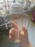 贝亲（Pigeon）自然成长翻盖直饮吸管 大童奶瓶330ml 经典款 18月+  AA278 实拍图