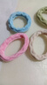 高弹力无接缝发圈不伤发新款海盐蓝多巴胺皮筋扎头发头绳高马尾 多巴胺混装【50条】五颜六色 实拍图