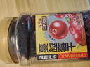 三只松鼠蔓越莓干500g 罐装美国进口烘焙水果干蜜饯果干酸甜果脯休闲零食 实拍图
