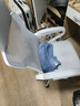 锦汐 电脑椅家用办公椅子靠背人体工学椅学习转椅老板座椅游戏电竞椅 【满配】白灰-乳胶逍遥4级杆脚踏 实拍图