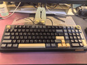 京东京造JZ990Pro三模无线蓝牙有线办公游戏键盘电竞PBT键帽RGB送男友独立数字区续航外设机械键盘鎏金黑 实拍图