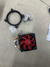 超频3（PCCOOLER）红海MINI CPU散热器（多平台/2热管/红海迷你/8cm风扇/附带硅脂） 实拍图