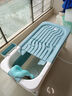 日本川奈Kawana泡澡桶全自动加热大人折叠沐浴缸家用加厚洗澡浴盆 1500W加热熏蒸款+1.46米蓝+保温盖+靠垫 实拍图