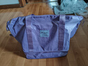 易旅旅行包 行李包多功能大容量手提包旅游出差 可扩展款 紫色 实拍图