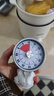 京东物流 不锈钢厨房定时器煮蛋烘培闹钟自动提醒器机械计时器 【白黑红颜色随机】可磁吸 实拍图