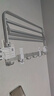 卡贝毛巾架免打孔太空铝浴室置物架卫生间厕所浴巾架卫浴五金套装 实拍图
