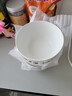 京东京造 碗 家用面碗陶瓷餐具米饭碗拉面碗大汤碗 奶油华夫6英寸碗4个装 实拍图