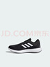 adidas CORERACER随心畅跑网面休闲跑步鞋男子阿迪达斯官方轻运动   黑/白 FX3581   40 实拍图