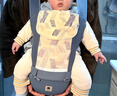 babycare腰凳婴儿背带多功能减震四季抱娃神器解放双手透气轻薄款 格里蓝 实拍图