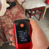 金立V2 翻盖老人手机4G全网通移动联通电信 大屏学生老年人手机大字大声 双卡双待长续航功能机 红色 2.4英寸-4G全网通双卡版 实拍图