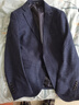 杉杉（FIRS）西服男春秋款商务中年西装休闲男士单西外套正装职业装上衣西装 9836深蓝 175  实拍图