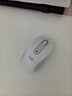 罗技（Logitech）优选系列M650无线蓝牙鼠标 办公蓝牙静音鼠标Mac苹果ipad鼠标人体工学双模鼠标大小手可选男女通用 M650中小手 白M（M750入门款） 实拍图
