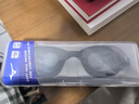 美津浓（MIZUNO）泳镜男士成人游泳眼镜近视专业防雾高清防水女士大框游泳镜B050黑 实拍图