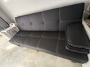 柚公馆沙发床可折叠两用多功能小户型门店办公室2米客厅三人沙发床速发 长度 1.78米 升级款 黑色 实拍图