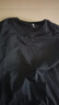 京东京造【10A抗菌T】长袖t恤女卫衣25秋季新款打底衫 黑色 M 实拍图