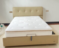 全友家居 奶油风头层牛皮床头软包靠背卧室1.8米茉伊真皮高箱储物大床 实拍图