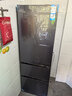 海尔冰箱351L法式大三门节能玻璃门一级能效双变频大容量风冷无霜黑金净化家用冰箱BCD-351WLHD3E7SFU1 晒单实拍图