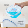 乐扣乐扣 进口保鲜盒两件套塑料饭盒餐盒密封便当盒收纳盒950ML*2方形 实拍图