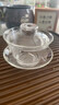 金镶玉 玻璃茶杯 玻璃盖碗 高硼硅耐热防爆泡茶碗 三才盖碗±150ml 实拍图