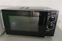 格兰仕（Galanz）不锈钢内胆微波炉烤箱一体机 家用微波炉平板式23升大容量光波炉旋钮老人用简单G80F23SP-M8(S0) 实拍图