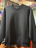 优衣库合作款男装女装宽松卫衣长袖运动衫休闲上衣481040 482310 481040/09黑色 3XL 实拍图